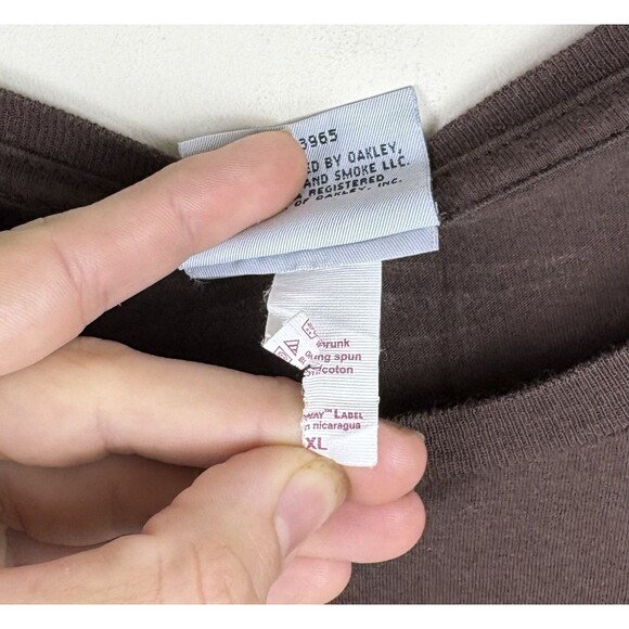 Women’s Smoke By Tony Stewart Graphic T-Shirt / Brown / Size XL - Picture 6 of 6